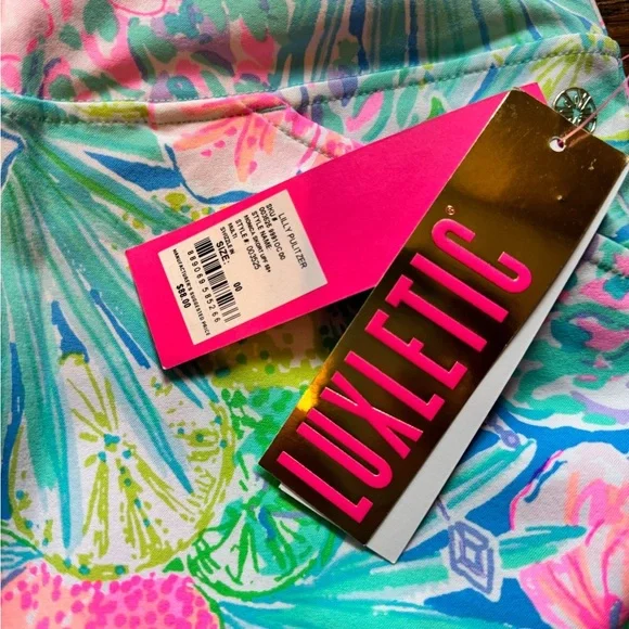 Lilly Pulitzer Luxletic Monica Skort. • Swizzle In - Picture 5 of 6